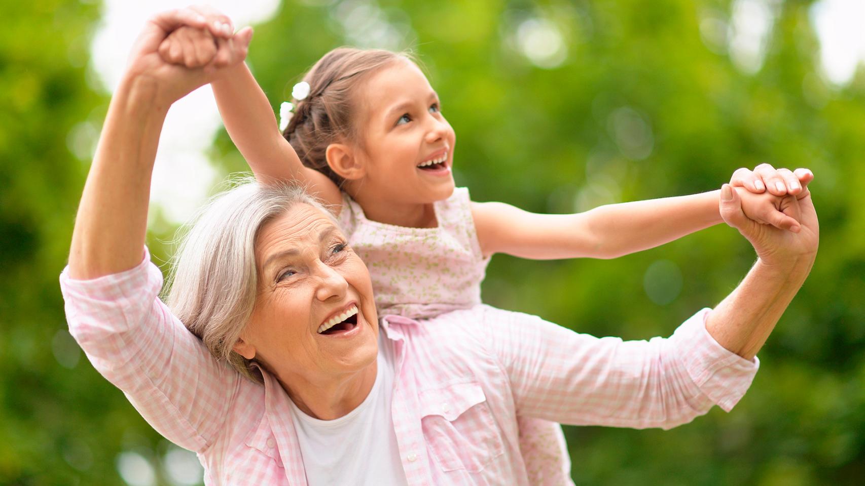 abuelos nietos