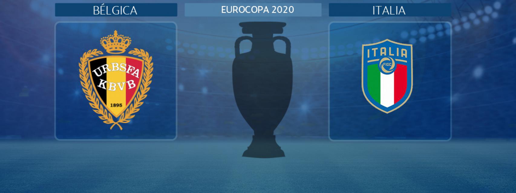 Bélgica - Italia, partido de la Eurocopa 2020
