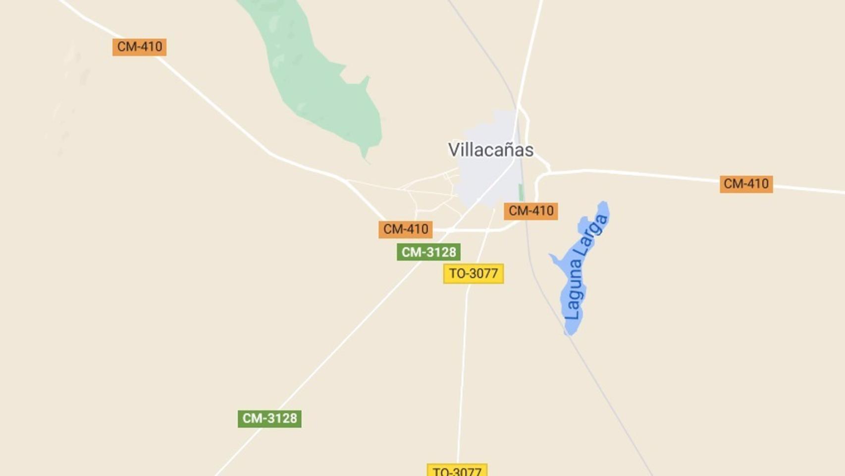 Plano Villacañas (Toledo)