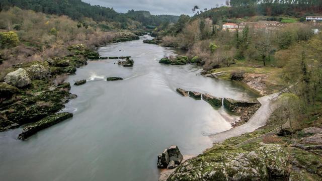Pesqueiras en Salvaterra (Foto: turismo.gal)