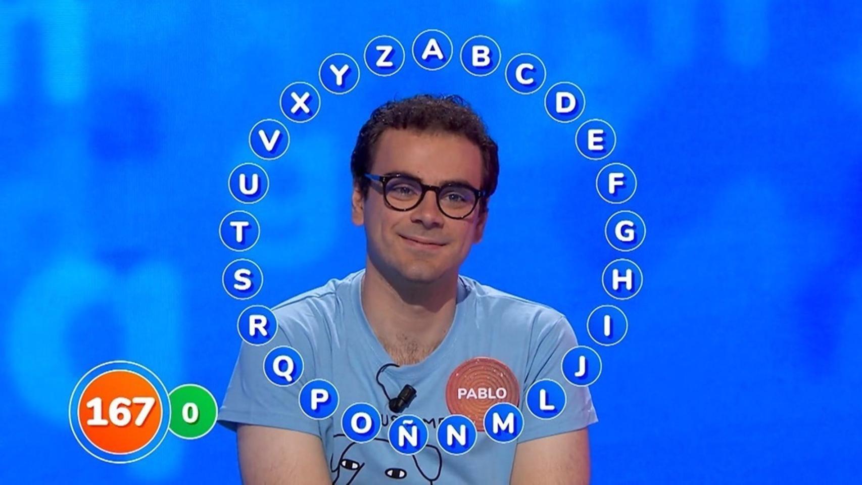 Pablo Díaz, ganador de Pasapalabra