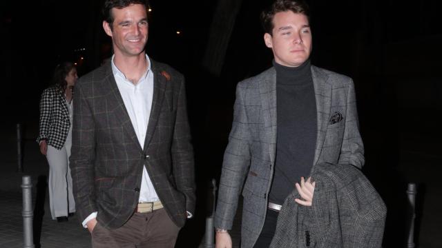 José Bono y Aitor Gómez en julio de 2020.