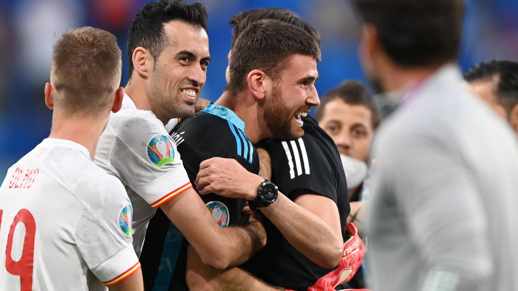 La tanda de penaltis del Suiza - España de los cuartos de final de la Eurocopa