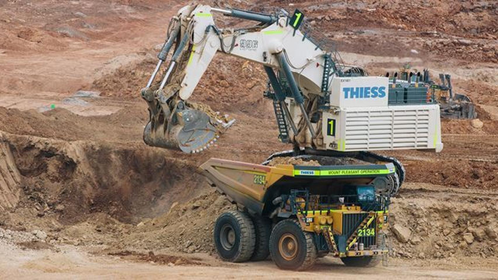 Maquinaria de Thiess (Cimic).