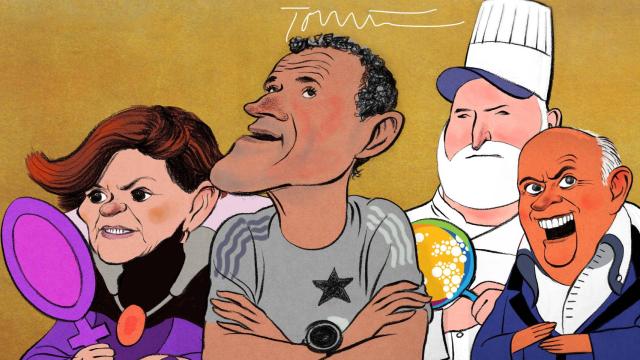 La jeta del showman, la concordia de José Andrés, Luis Enrique y los catalanes