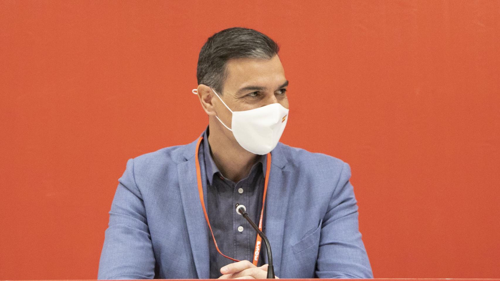 Pedro Sánchez, en el Comité Federal del PSOE.