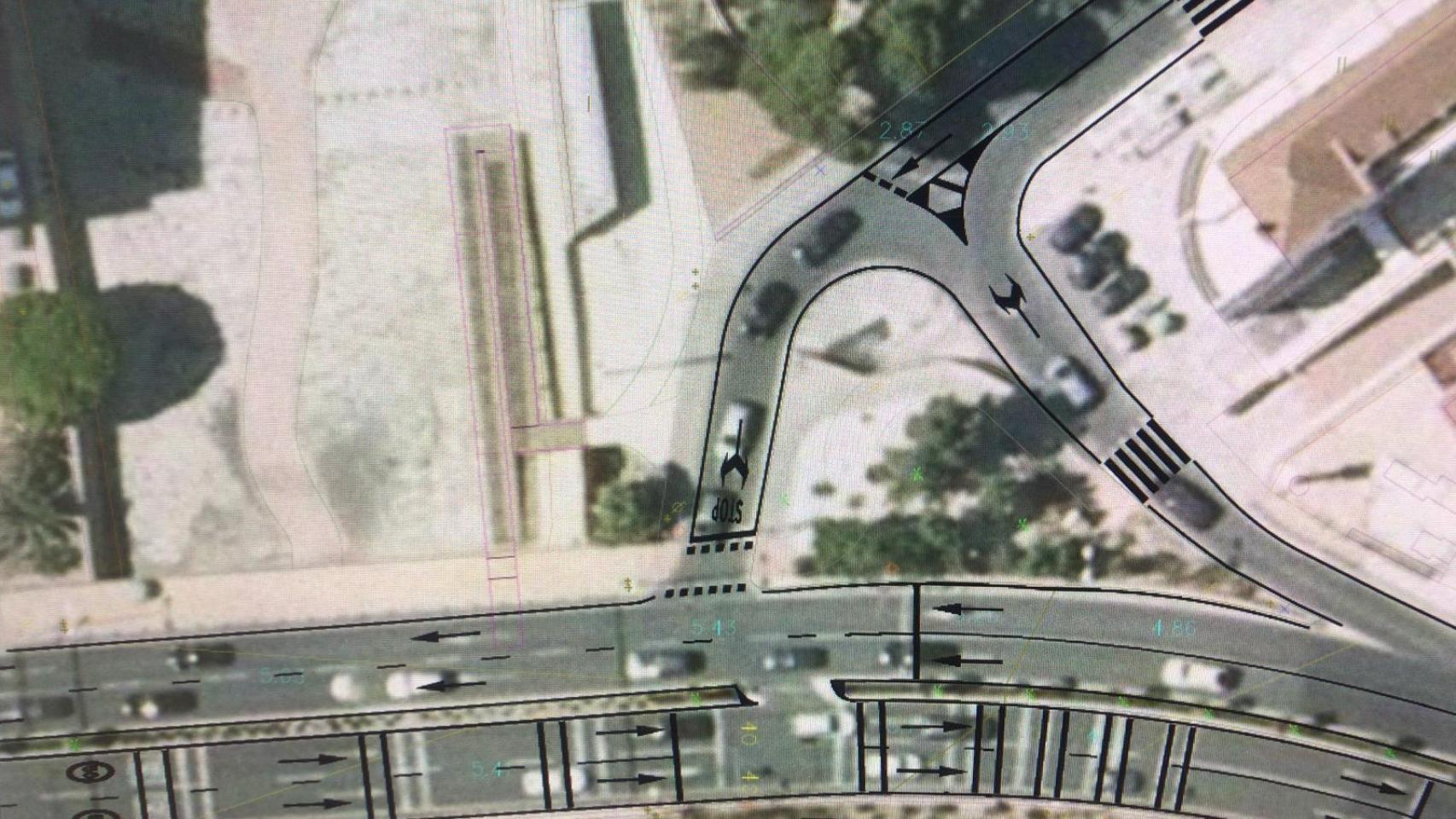El Ayuntamiento da el último paso para construir la pasarela peatonal de acceso a la playa de la Albufereta por el barranco de Orgegia