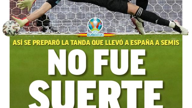 La portada del diario MARCA (04/07/2021)
