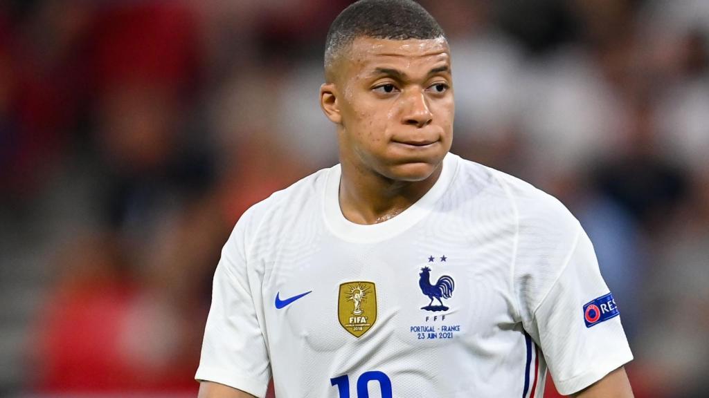 Kylian Mbappé, con la selección de Francia