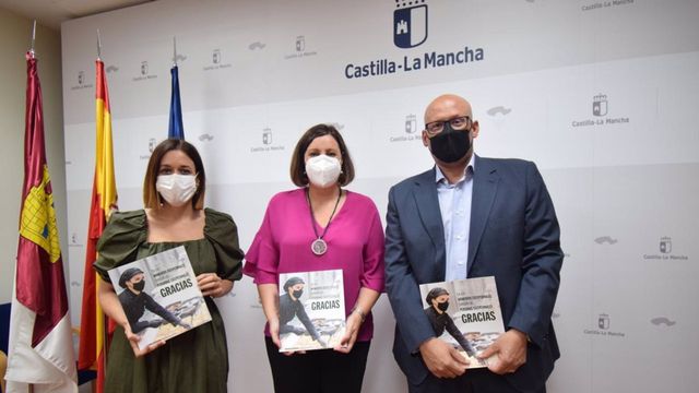 Ana Isabel Fernández, Patricia Franco y José Ruiz, de izquierda a derecha