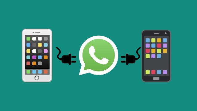 Ilustración de la función de WhatsApp.