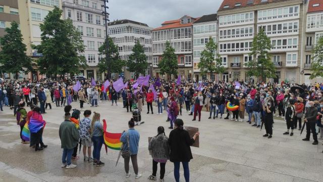Concentración por Samuel en Ferrol.