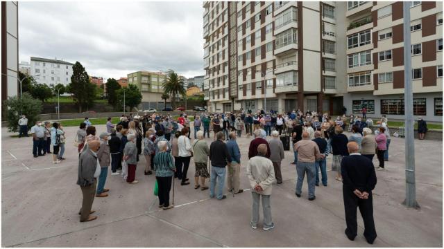 Movilización en San Valentín.