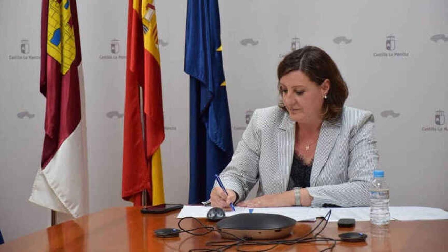 Patricia Franco, consejera de Economía, Empresas y Empleo. Foto: El Español.