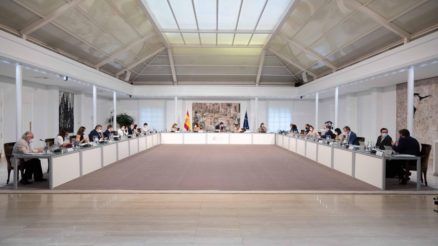 El Consejo de Ministros de este martes.