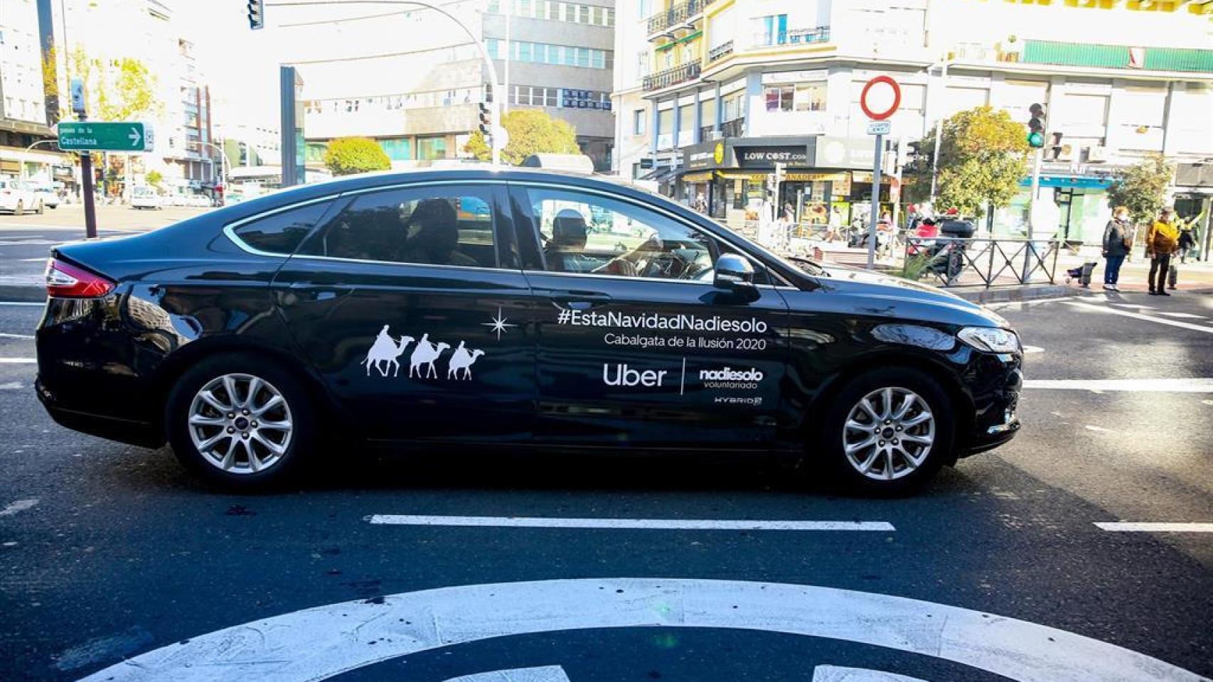 Servicio de Uber en Barcelona