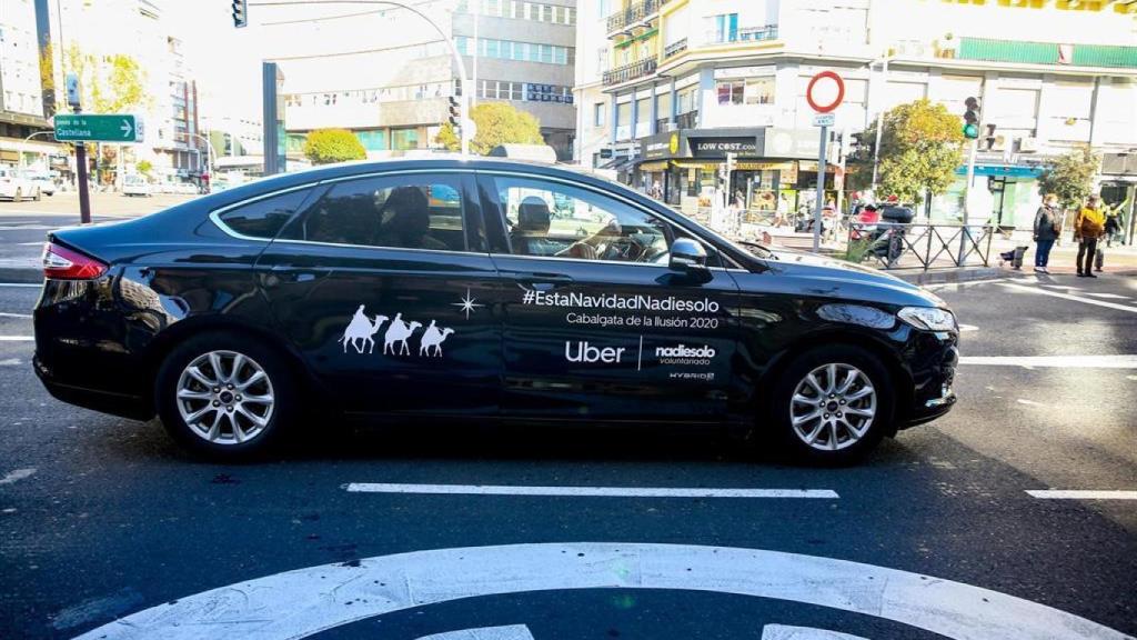Imagen de archivo de un Uber