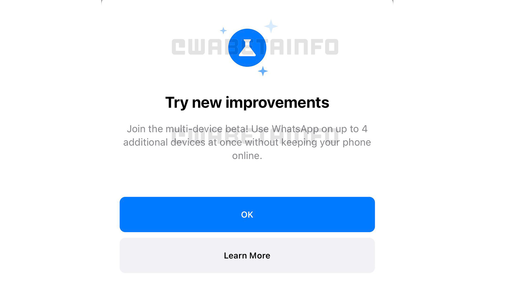 Beta de la función multidispositivo.