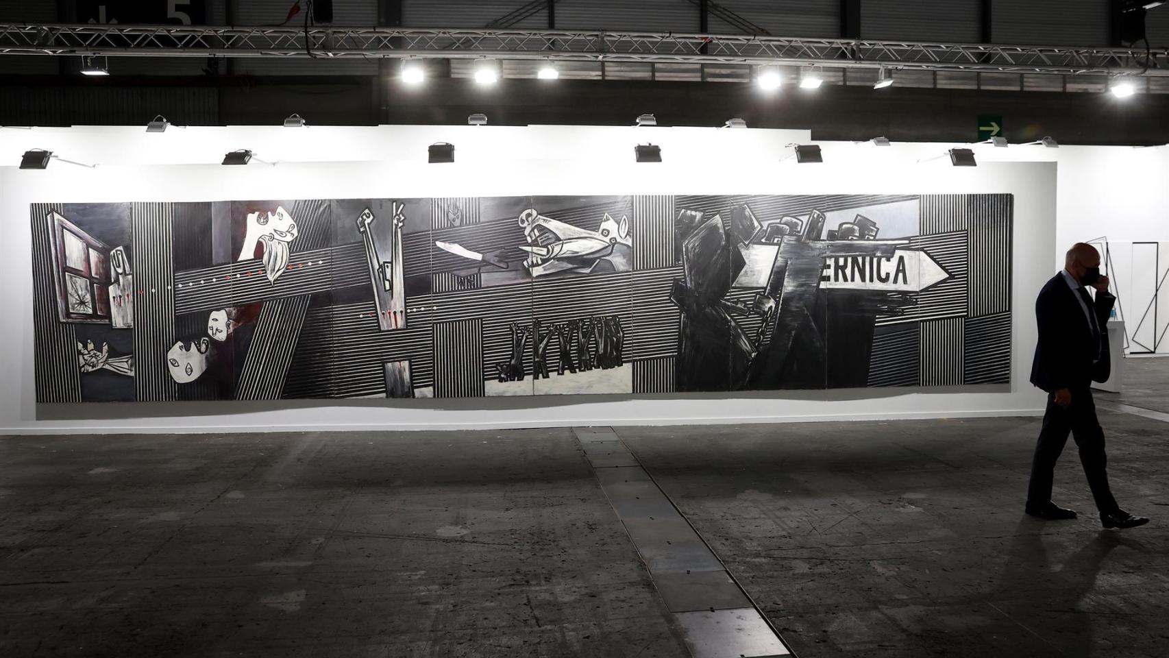 El Guernica de Ibarrola en ARCO 2021