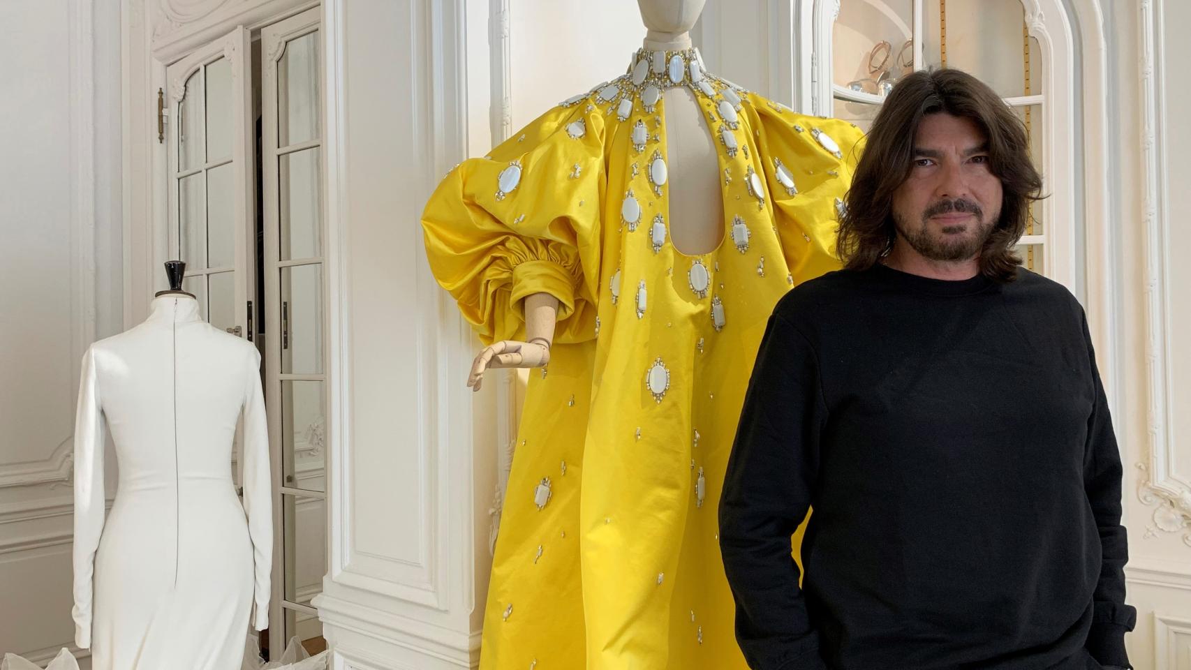 El diseñador francés de Alta Costura Stéphane Rolland.