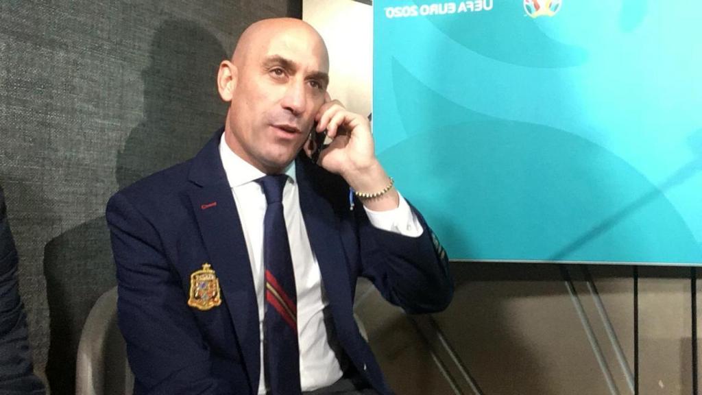 Luis Rubiales, durante una entrevista en la Cadena SER.