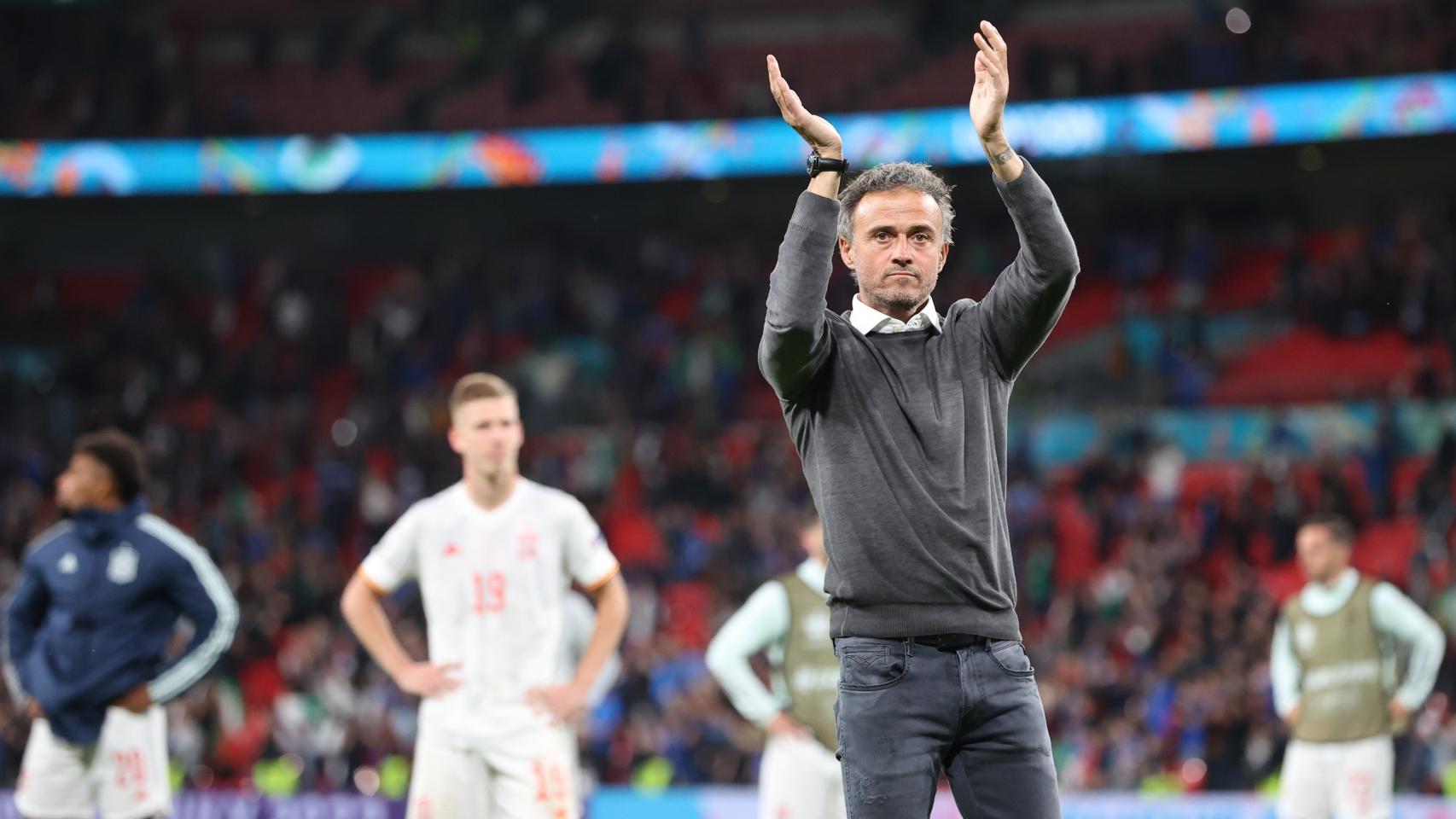 Luis Enrique, tras la eliminación de España en la Eurocopa
