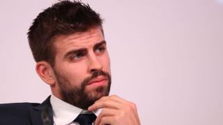 Gerard Piqué, en un acto
