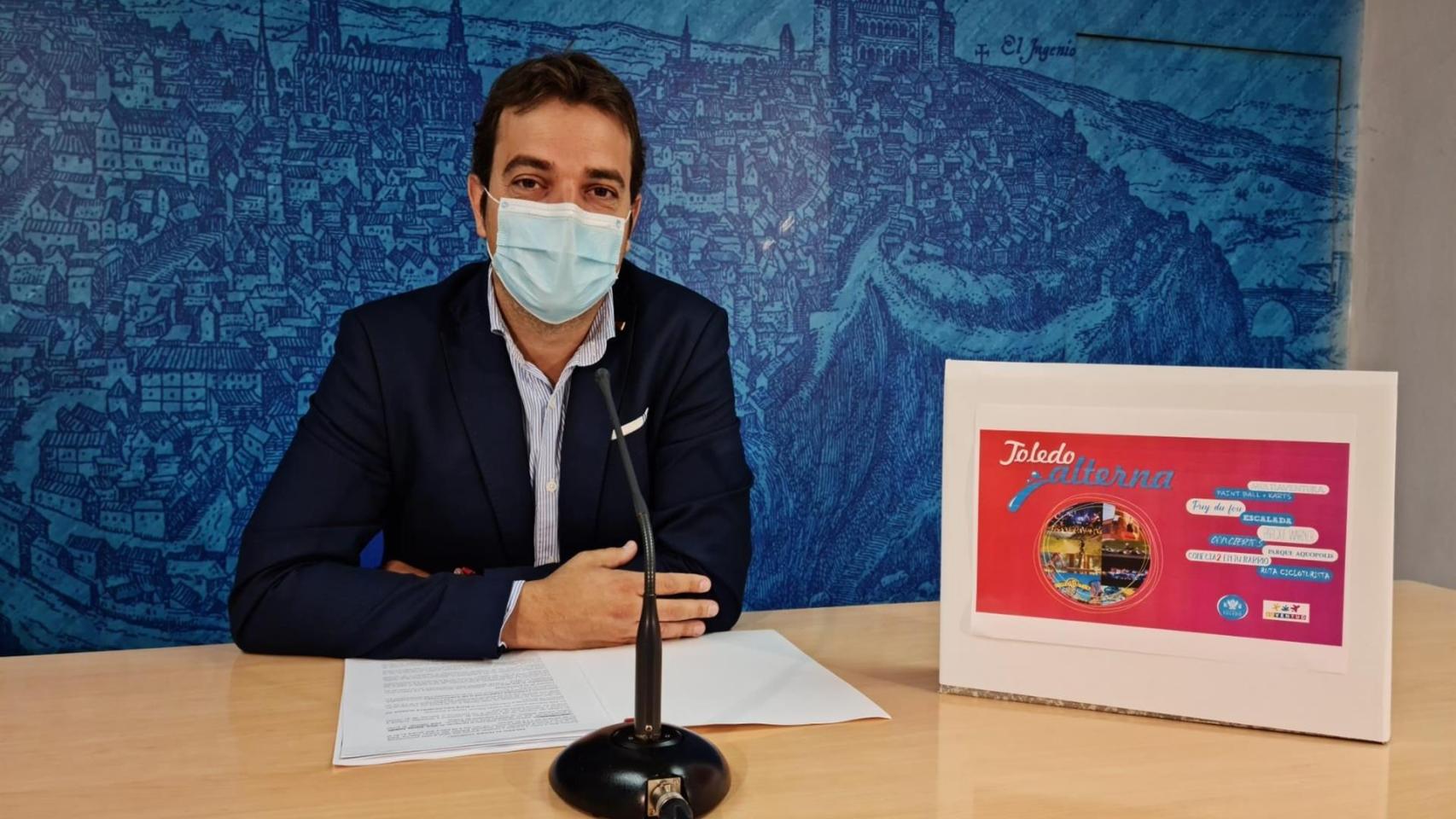 Pablo García, concejal de Juventud de Toledo