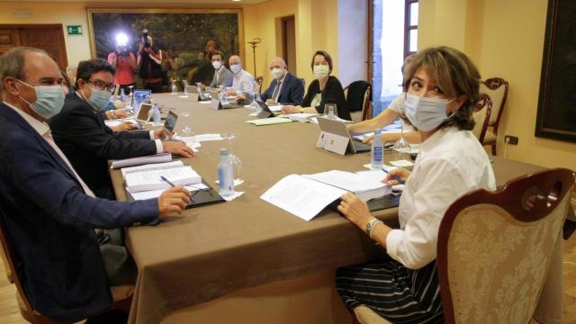 Reunión del Consejo Fiscal en el Pazo de Mariñán (A Coruña)./