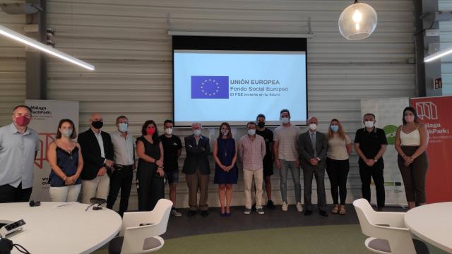 Participantes en la primera edición de 'MálagaAI'. FOTO: Ayto. Málaga.