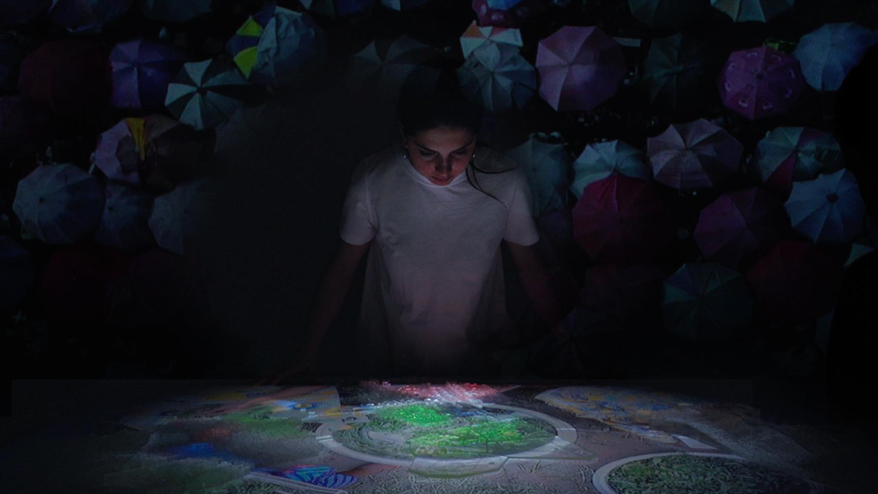 Instalacion With(in) para la Bienal. Foto: City Science