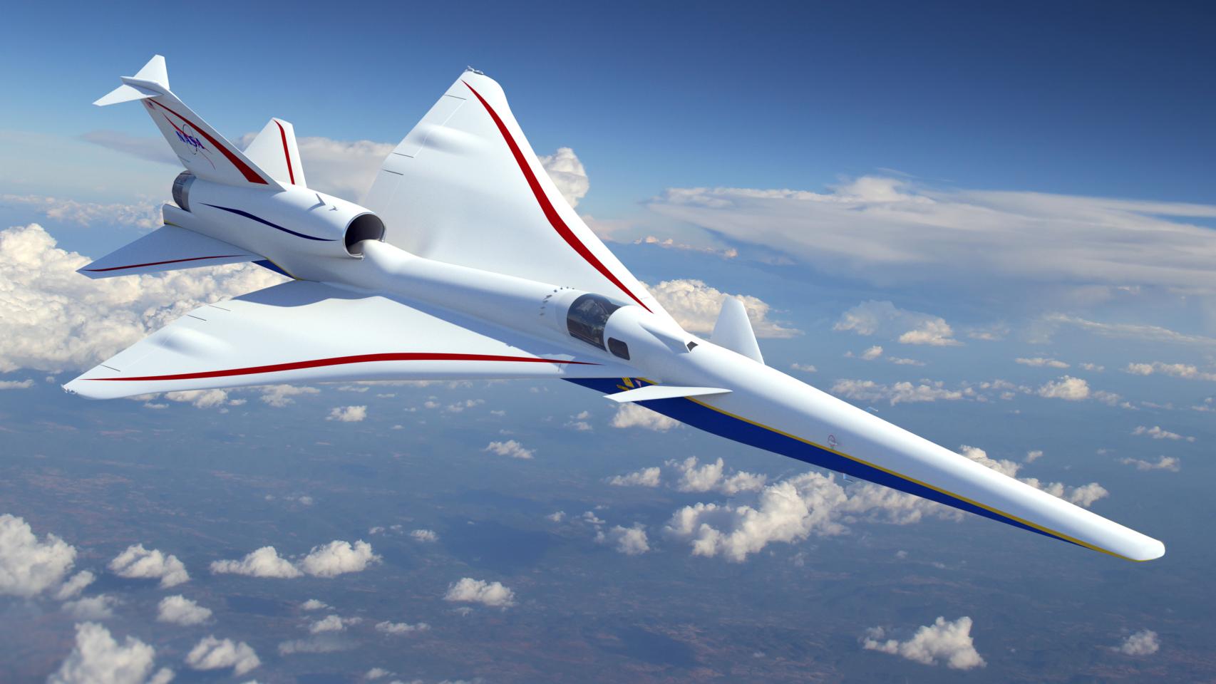 Avión X-59.