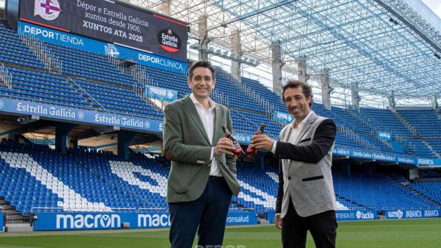 El Deportivo y Estrella Galicia renuevan su compromiso de patrocinio hasta 2025