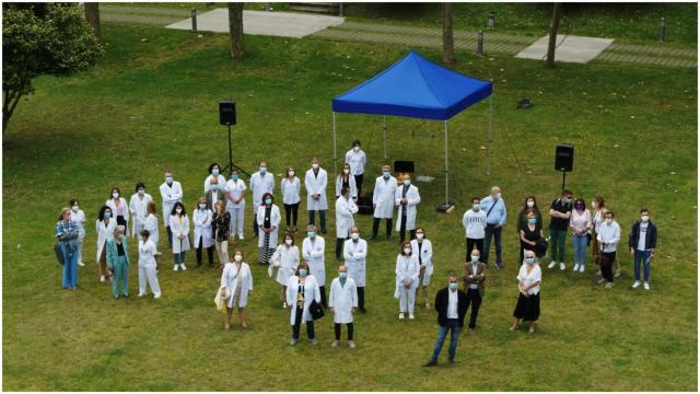 Acto de celebración de 3.500 trasplantes renales en A Coruña.