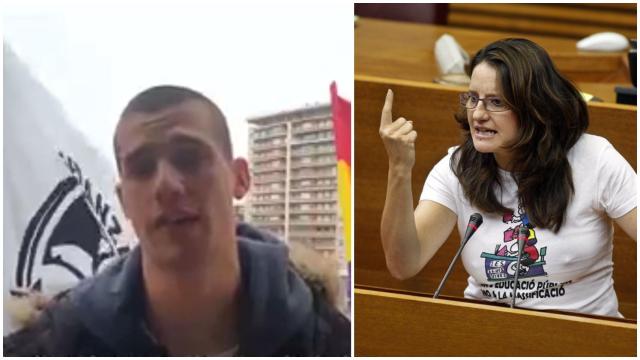 Fermín y Mónica Oltra.