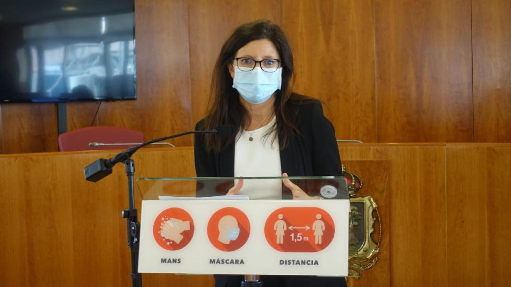 María Xosé Caride, concejala de Urbanismo del Concello de Vigo