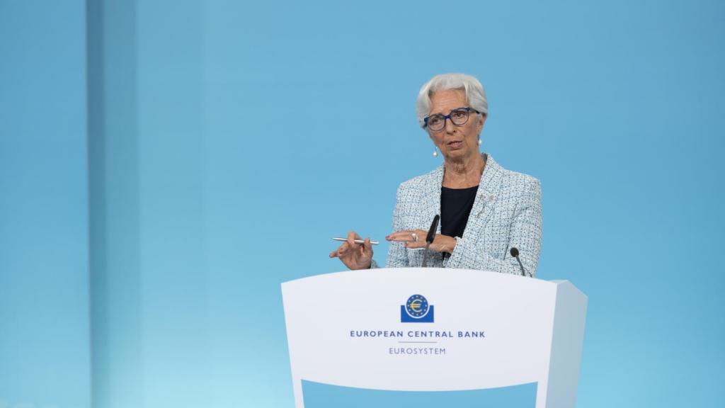 La presidenta del Banco Central Europeo, Christine Lagarde.