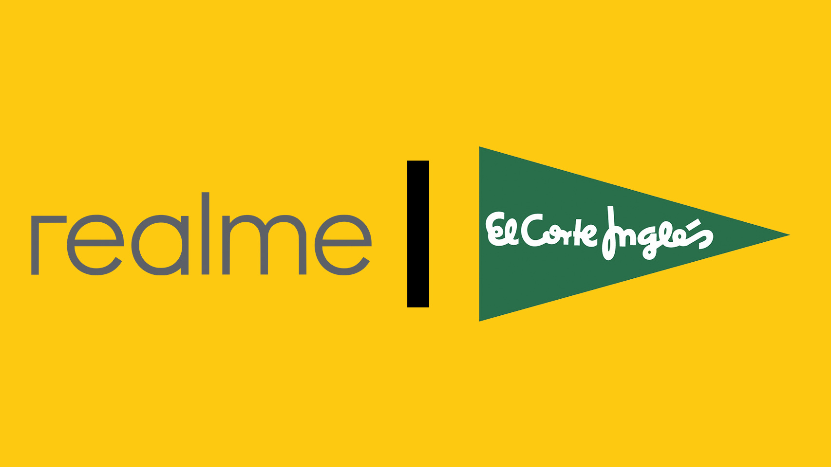 Logos de Realme y Corte Inglés.