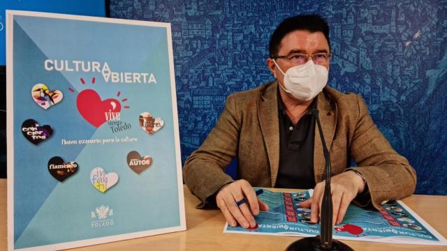 Teo García, concejal de cultura de Toledo.