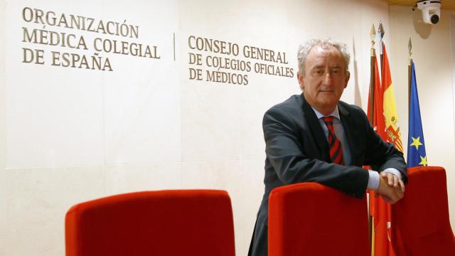 Tomas Cobo, presidente del Consejo General de Colegios de Médicos de España.