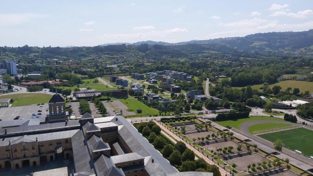 Panorámica de la Milla del Conocimiento de Gijón. FOTO: Gijón Impulsa.