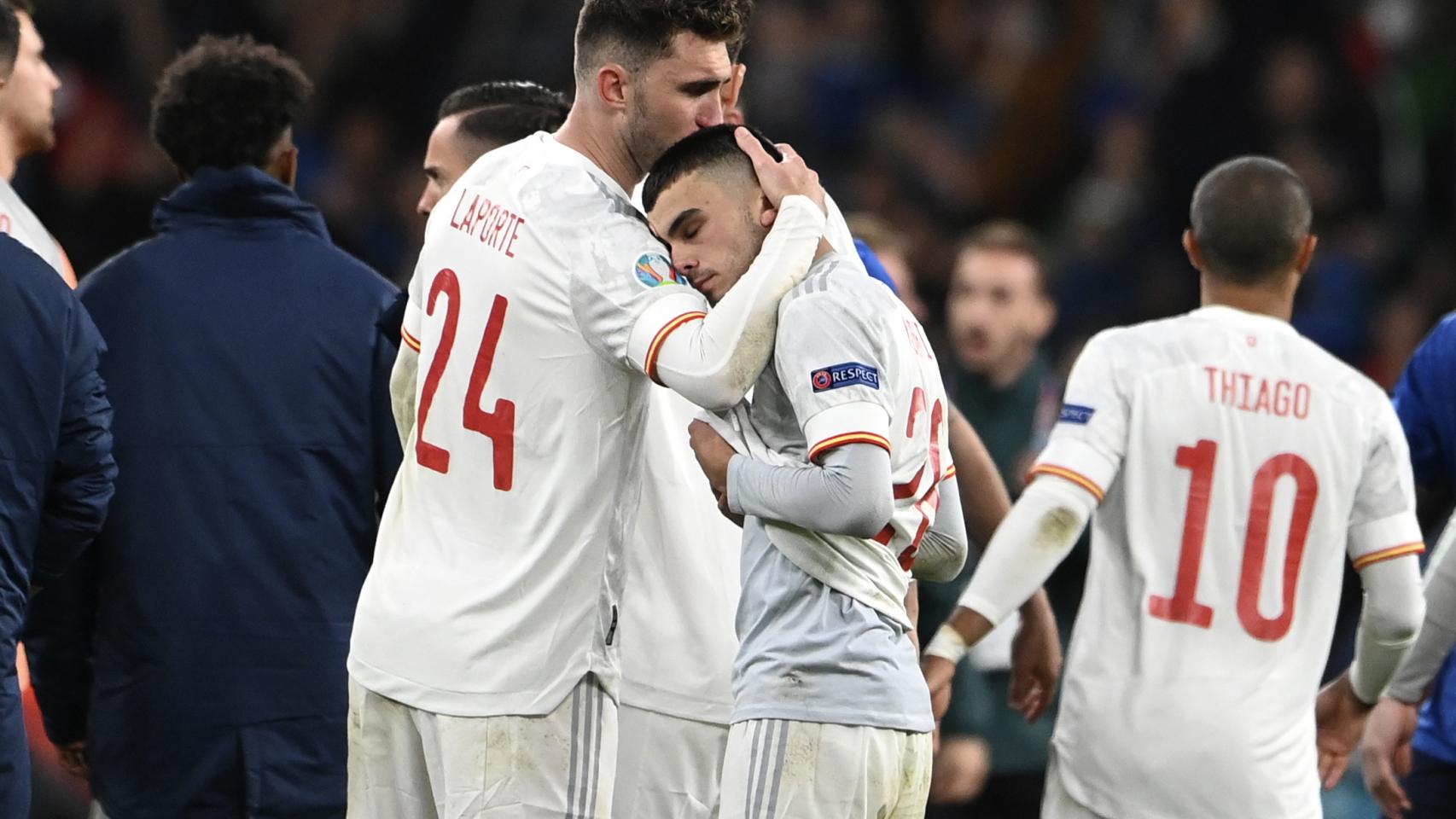 España fue eliminada ante Italia en la semifinal de la Eurocopa 2020.