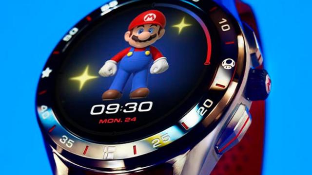 El nuevo reloj de Super Mario y Tag Heuer usa Wear OS y cuesta más de 2000 dólares