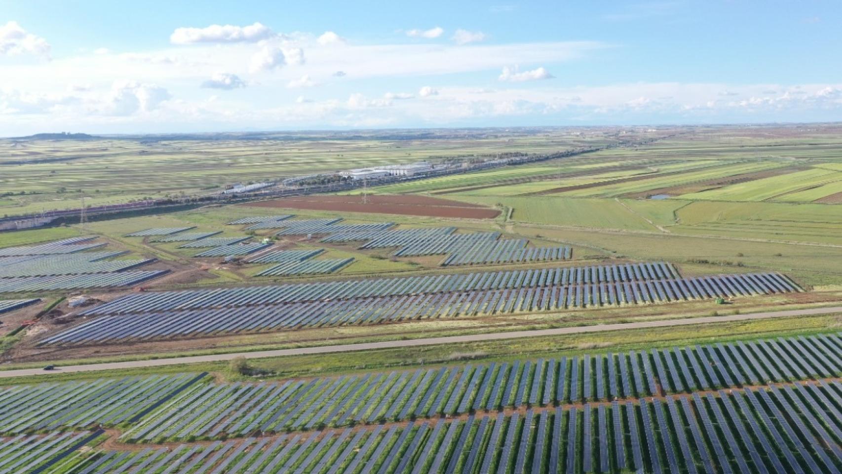 Planta fotovoltaica de Solaria.