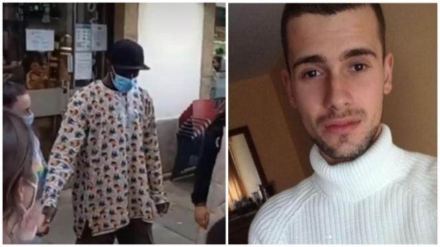 Ibrahima (i) y Samuel (d)