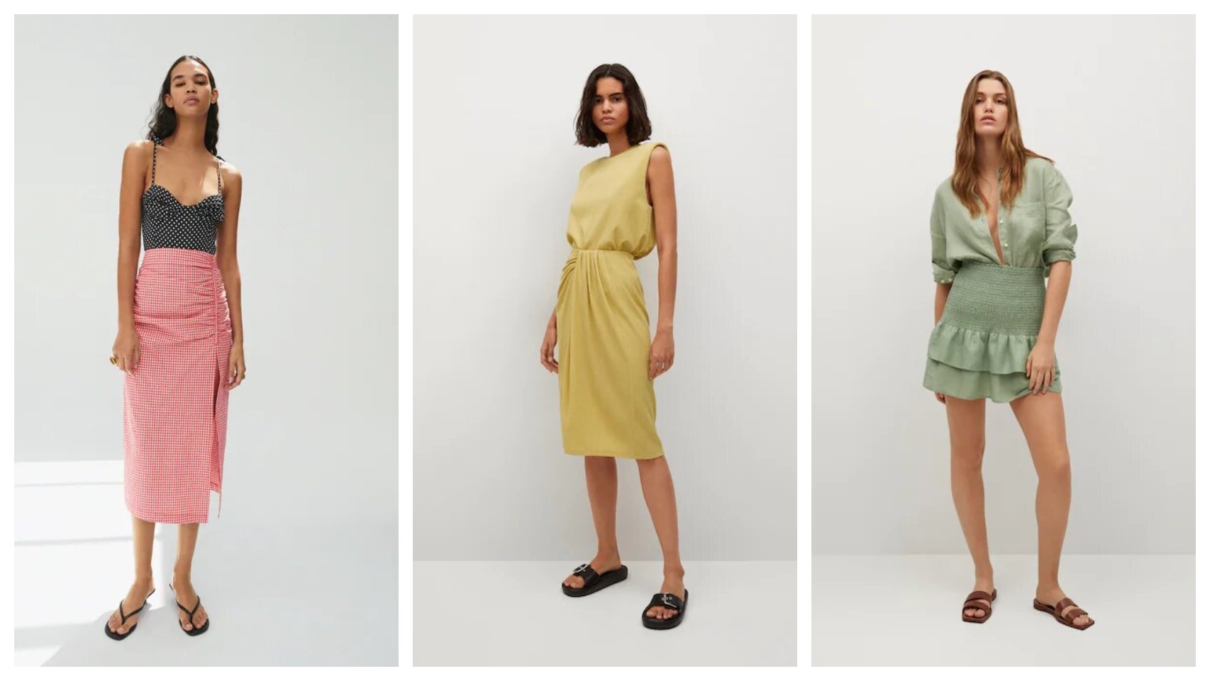 Estas son las faldas 'efecto tripa plana' que deben estar en tu 'whislist'