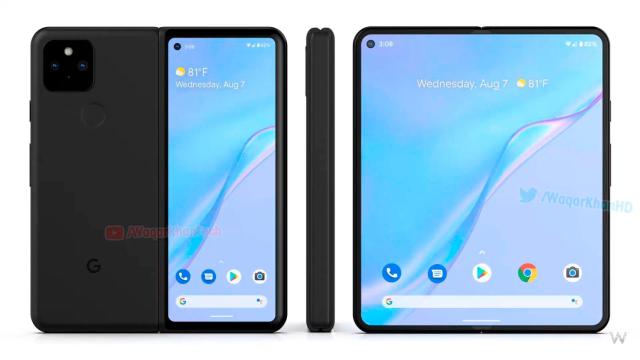 Concepto del Google Pixel Fold