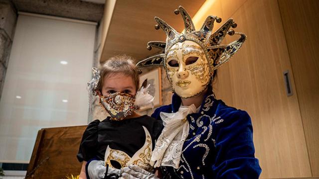 Imagen de la presentación del ‘Entroido de verano’ de Gondomar