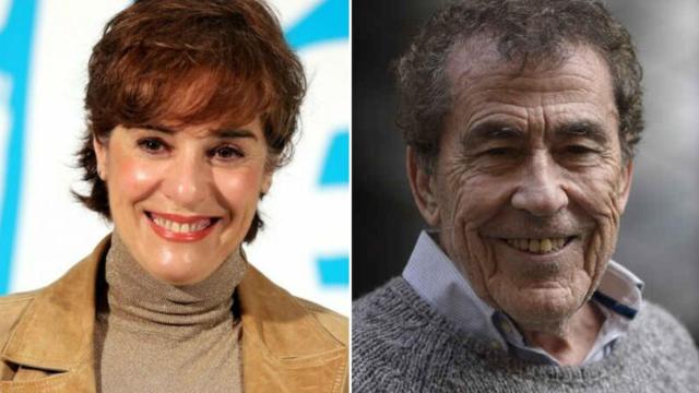 Anabel Alonso y Fernando Sánchez Dragó en un fotomontaje.