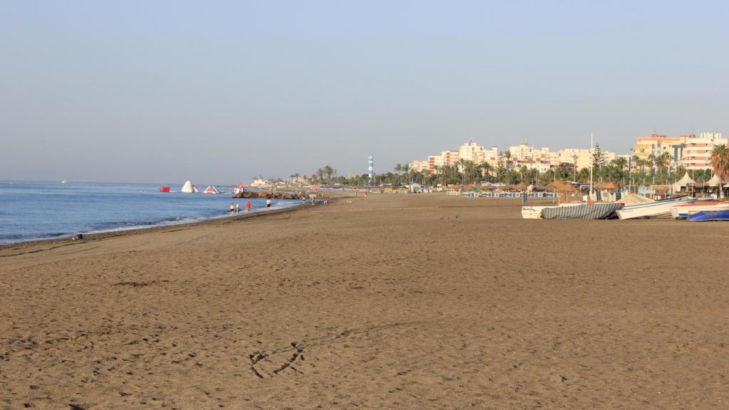 La playa de Torre del Mar.